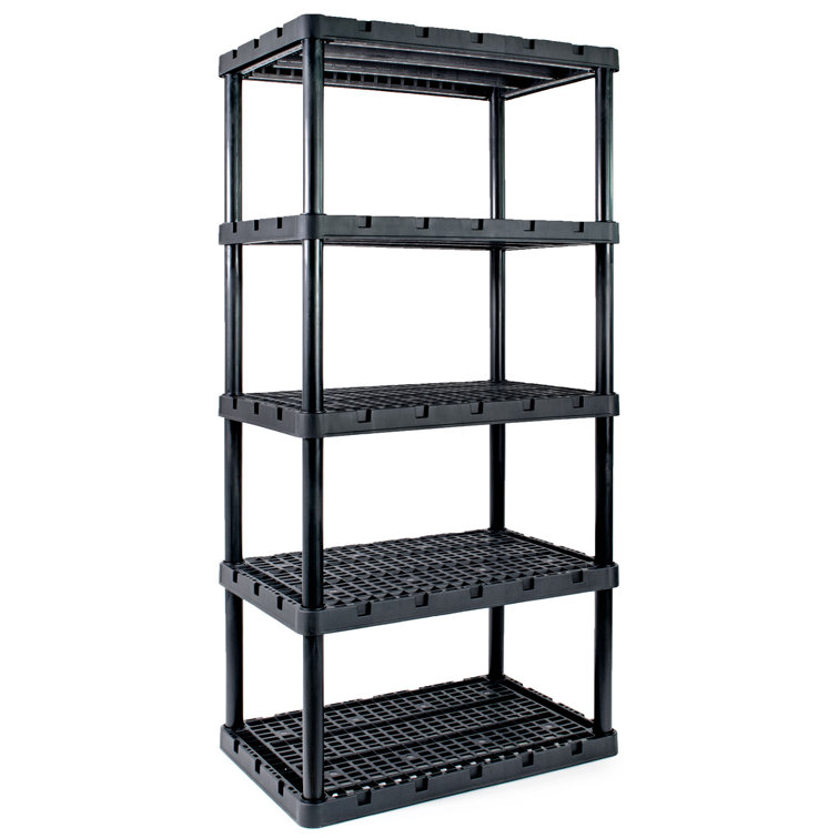Gracious Living 36'' W Plastic Shelving Unit Wayfair Canada